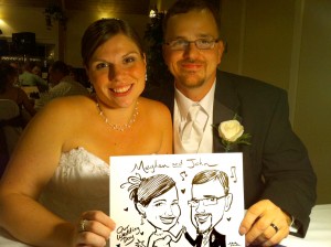 Wedding Caricature